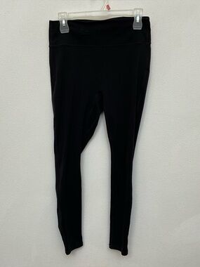 Fabletics Motion365 Black Athletic Leggings Size Medium Workout Gym Fitness